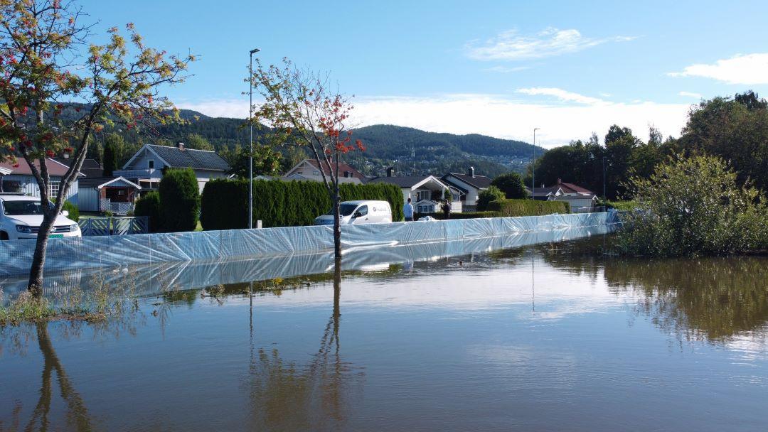 Midlertidig stormflodssikring